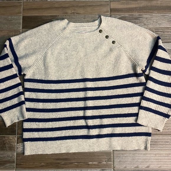 Knox Rose Cream Ribbed Sweater - Picture 2 of 5